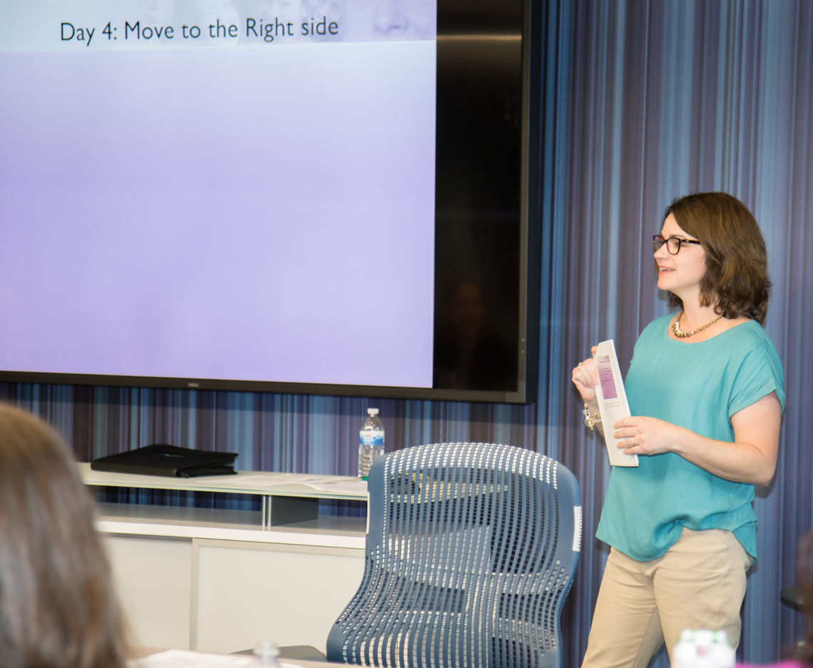 JEANNETTE QUIRUS DISCUSSES BODY LANGUAGE FOR WTS’ LEARN FROM A LEADER SERIES