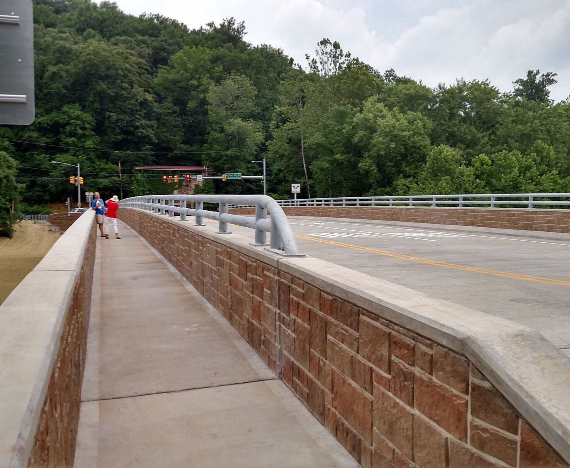 ARCOLA ROAD BRIDGE REOPENS, KEY CONNECTION RESTORED