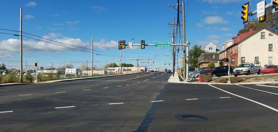 6 completed ridge pike and conshohocken road intersection