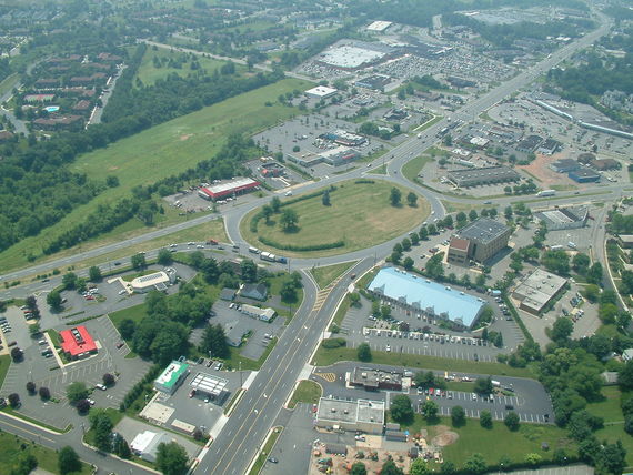 f photo 4 an aerial view of the existing flemington circle