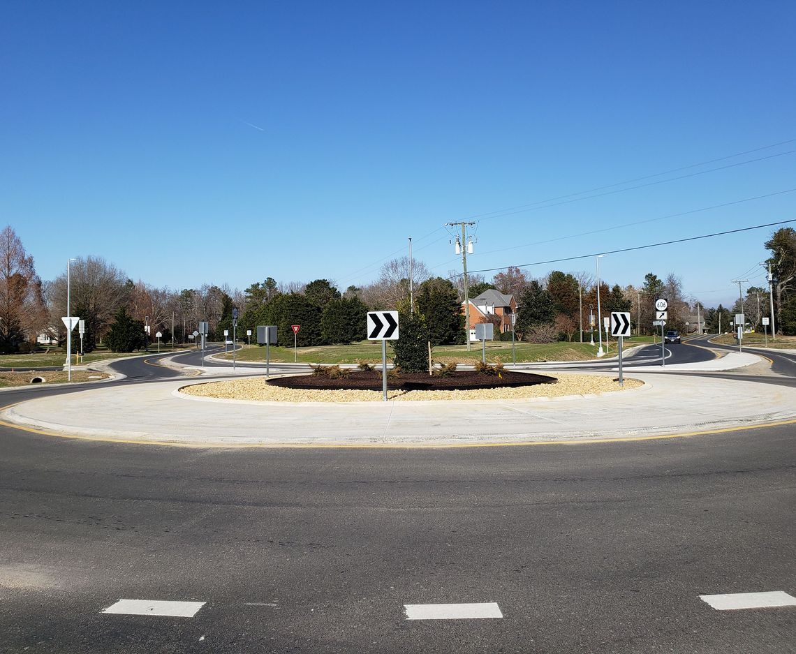 STUDLEY ROAD/RURAL POINT ROAD ROUNDABOUT