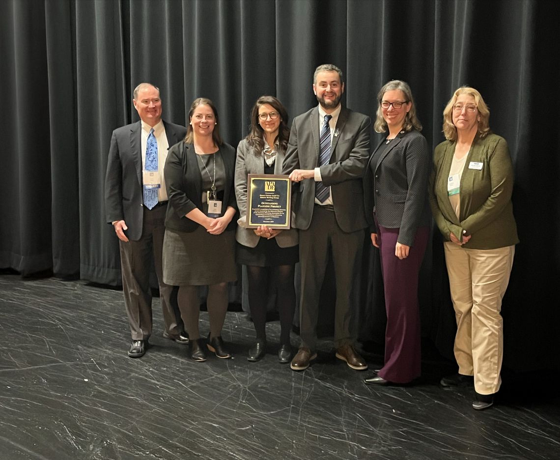 SUSSEX COUNTY LAND USE REFORM WORKING GROUP INITIATIVE RECEIVES OUTSTANDING PLANNING PROJECT AWARD
